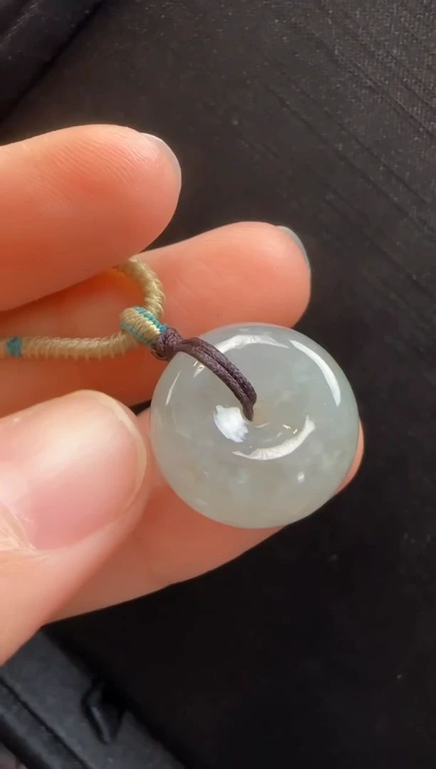 【闪购商品】翡翠颈饰未镶嵌609平安扣一个