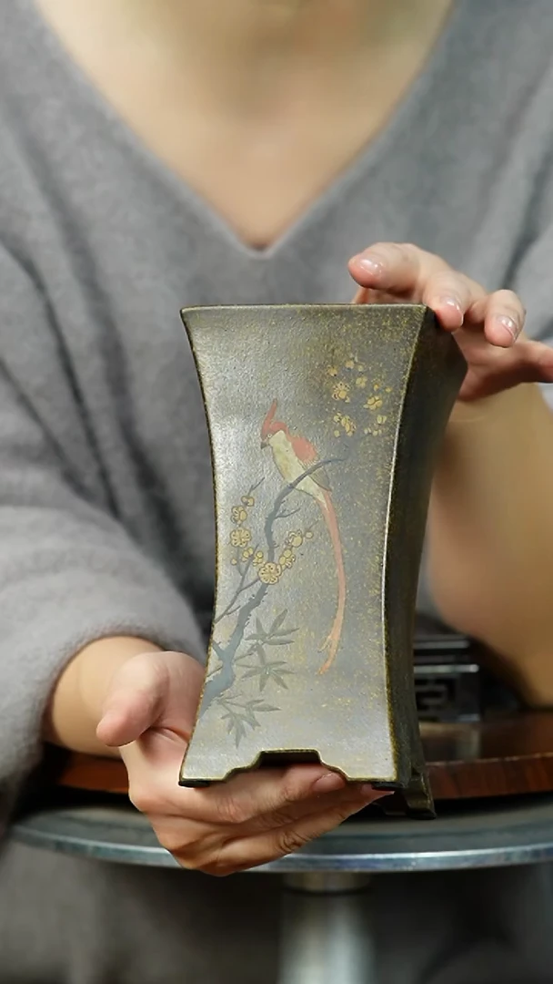 紫砂花盆0417+S紫砂花盆紫砂
