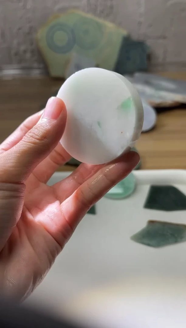 裸石翡翠翡翠a货正品玉石古陈986