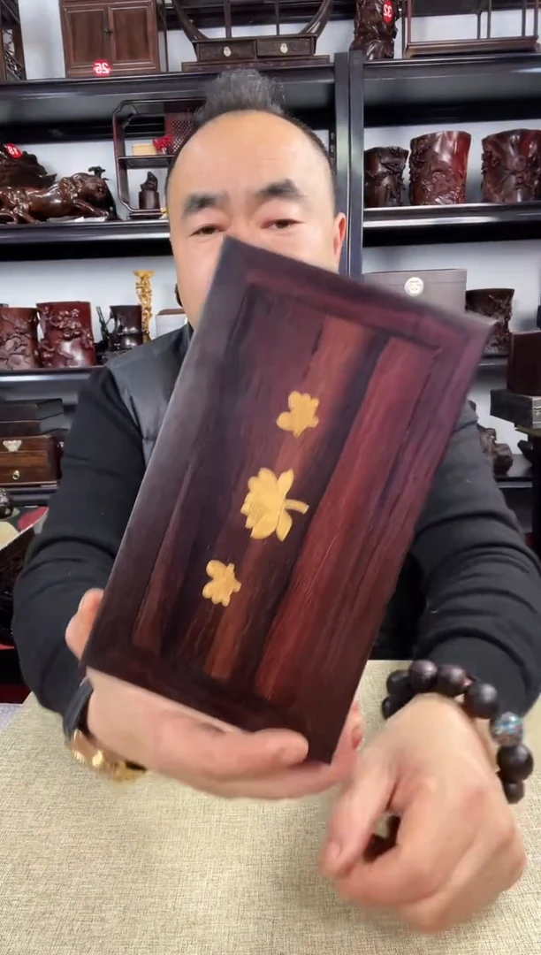 木老李红木工艺品805瑕疵