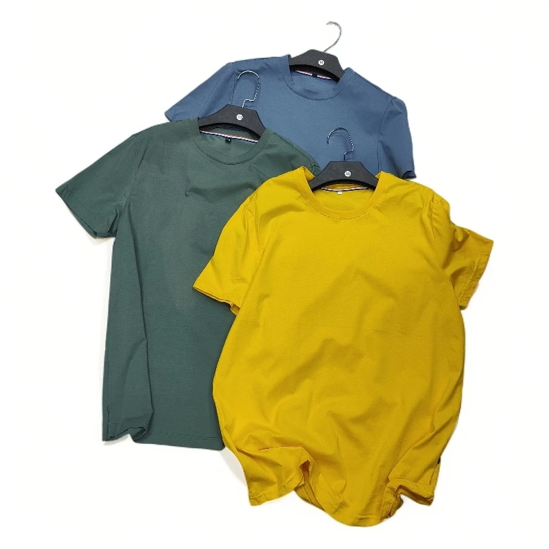 【拍一发三】微瑕多样品新款打底圆领短袖T恤850528