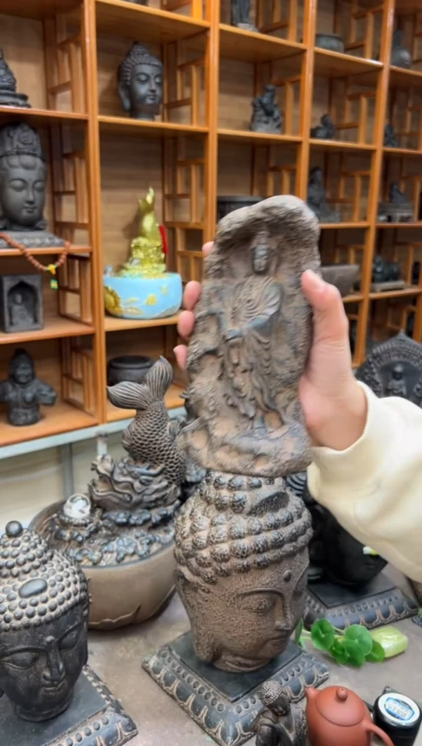 陶土【火山泥】普慈观音