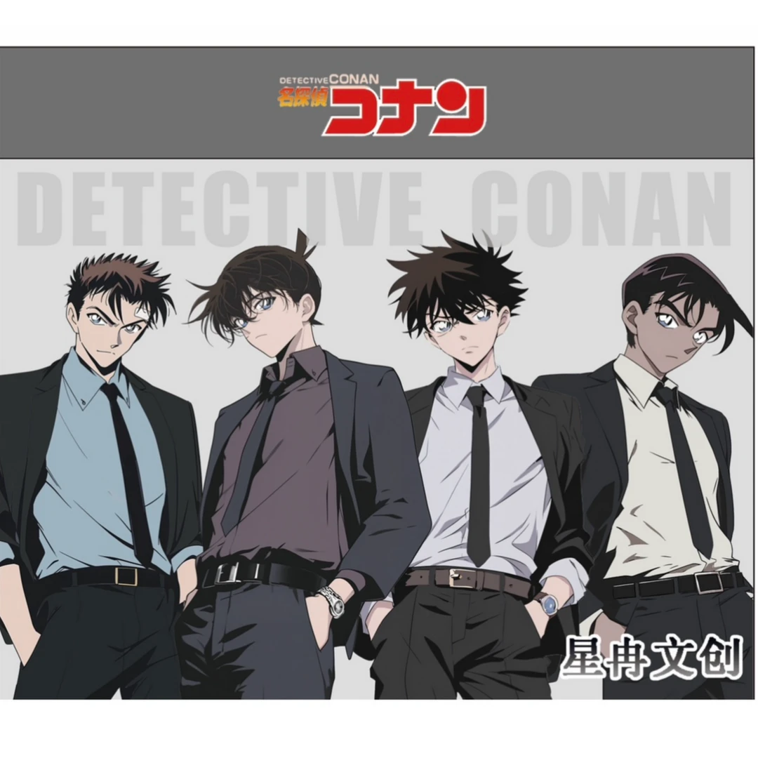 苏苏【柯南三弹】图鉴更新！星冉文创周边亚克力摆件水晶砖