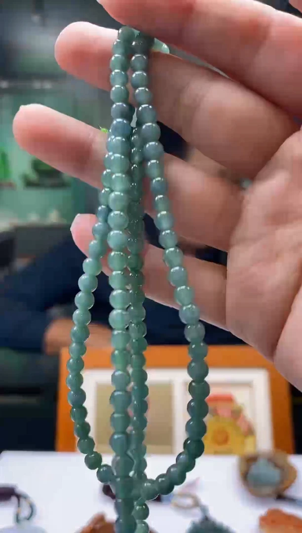 未镶嵌定制翡翠KK翡翠毛货吊坠-25