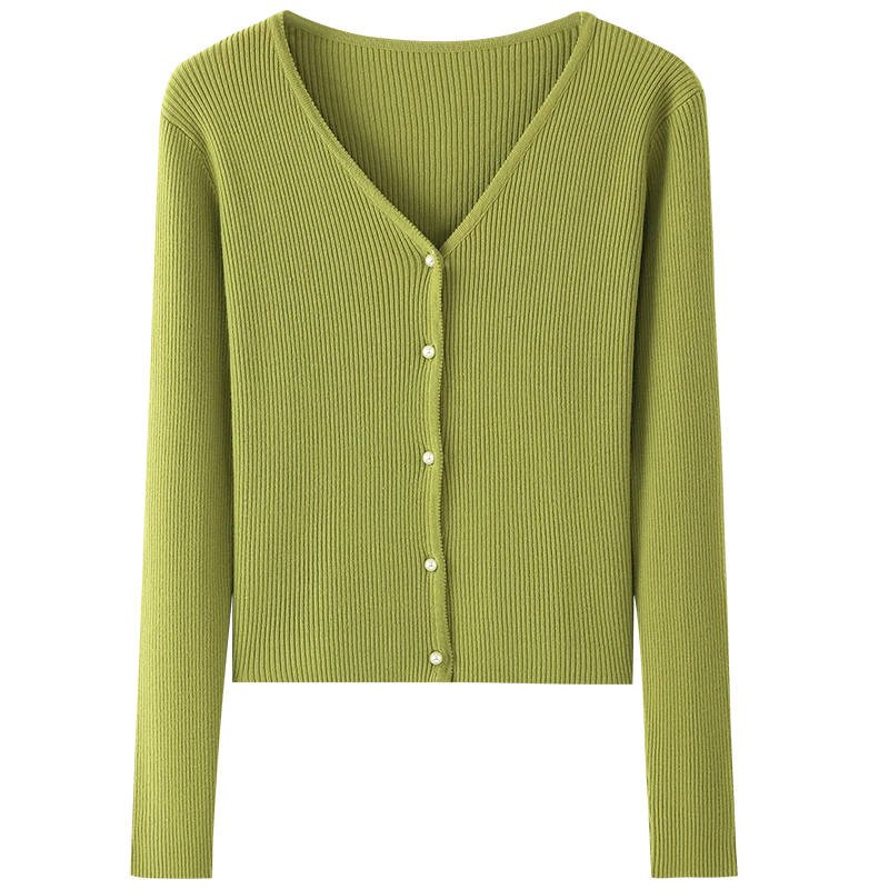 慕兔ins法式针织开衫外套女2023夏新款设计感小众外搭v领防晒罩衫