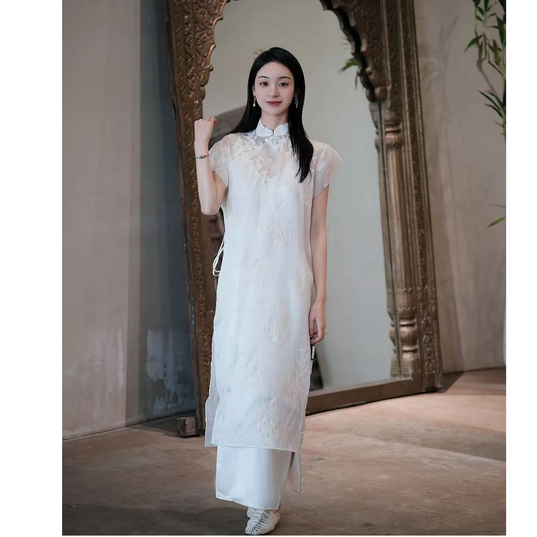 廷前观棠|玉玊连衣裙(不含玉玊外套）新款时尚洋气百搭女装