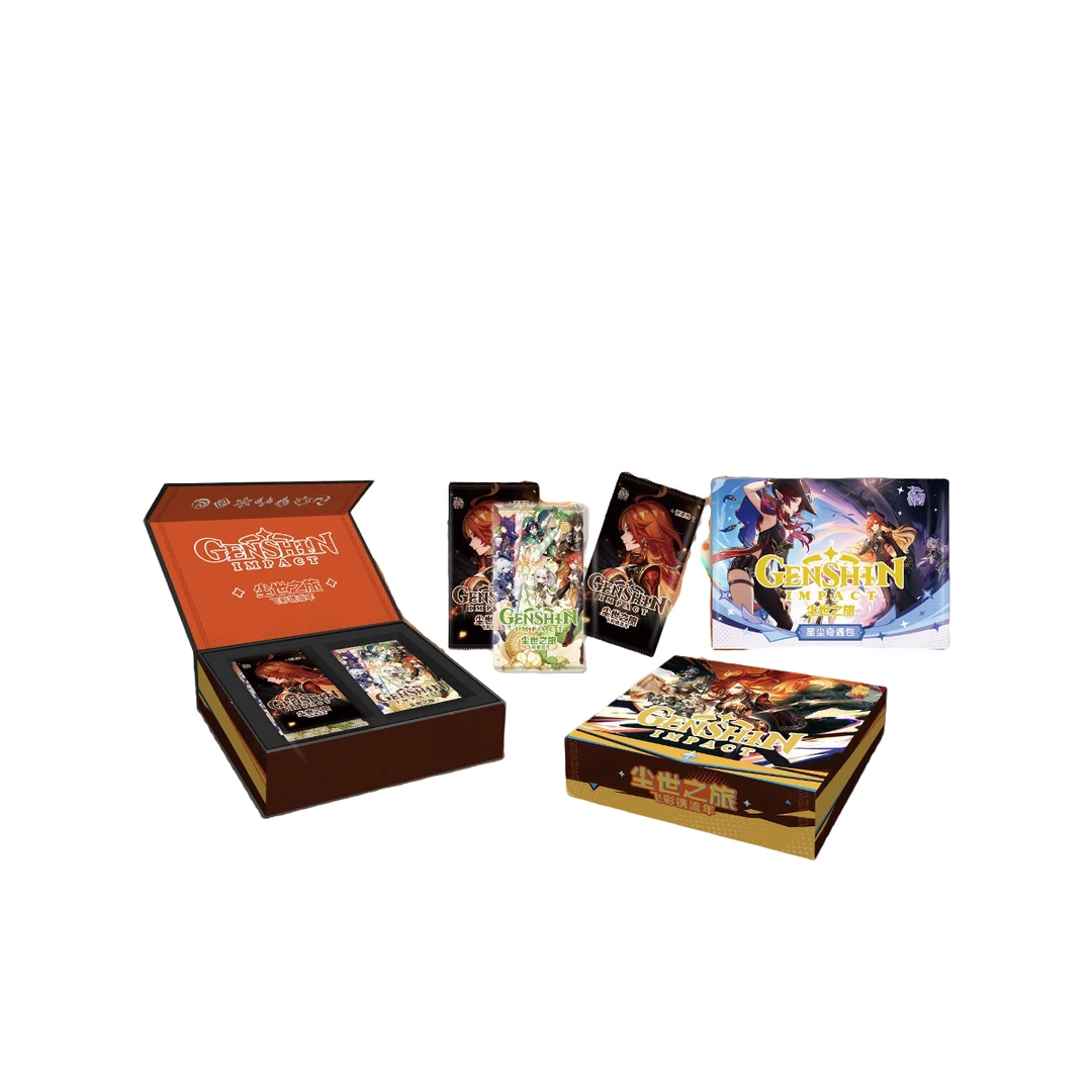 【Q菜2】国版二创 神卡第二弹 收藏卡盲盒 (默认代拆)K