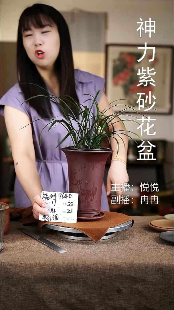 紫砂花盆紫砂花盆7640+z