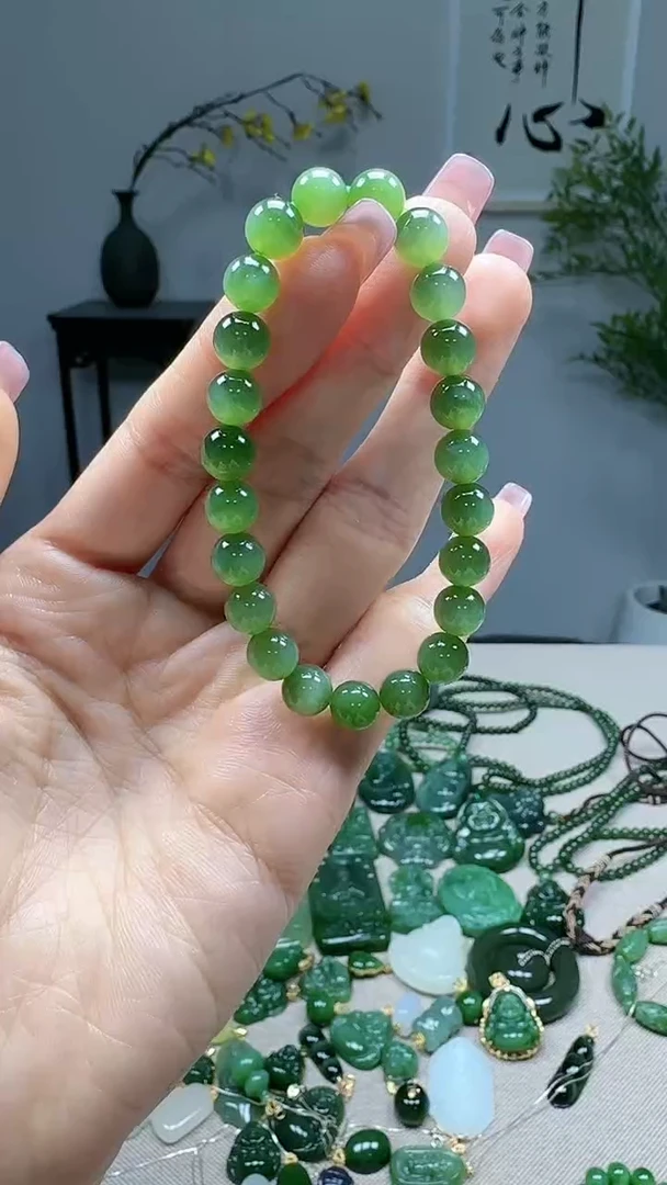 未镶嵌和田玉挂件我***?8