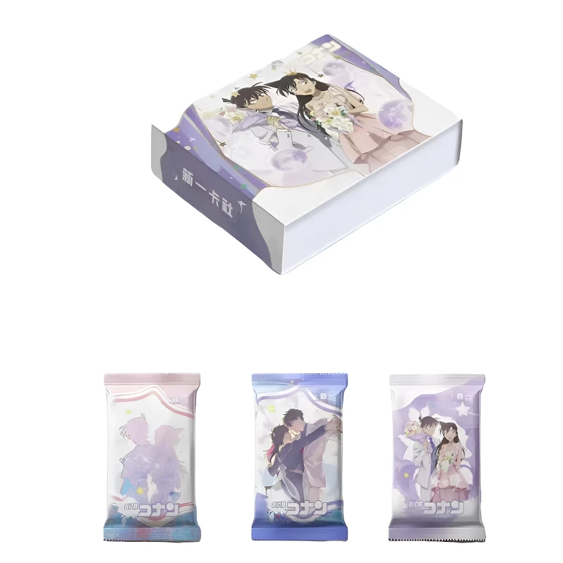 【拆盒】新一卡社名侦探柯南世纪告白系列收藏卡盲盒拆卡