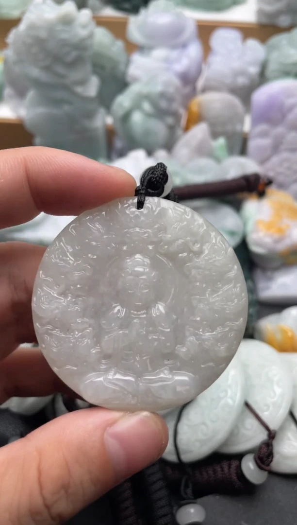 吊坠(不含链)未镶嵌翡翠1