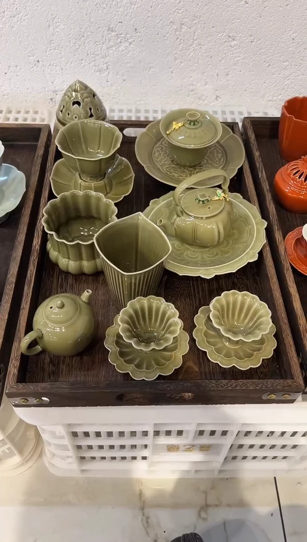 瓷片北溪堂正品 托盘仅展示【带证书 壶绳】