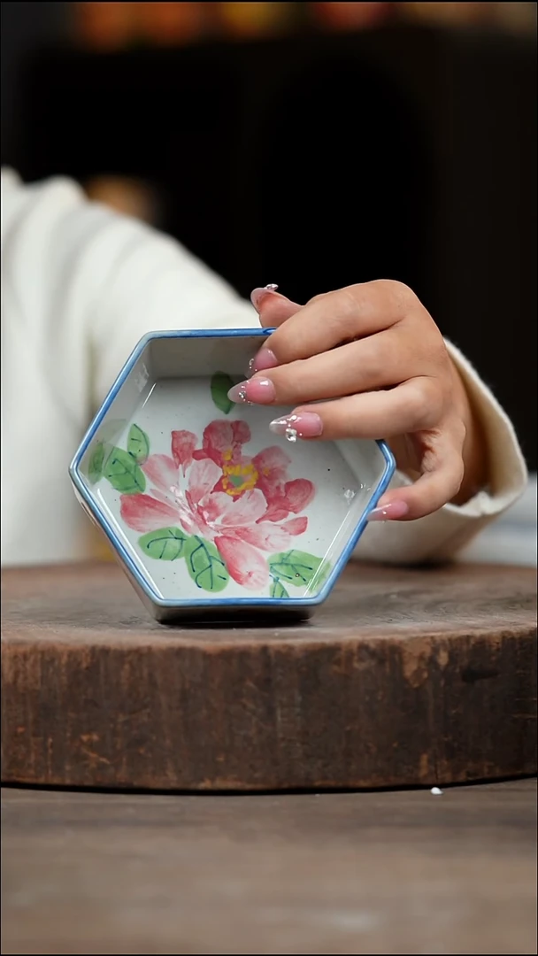 瓷片景德镇高温釉下彩（食品级）