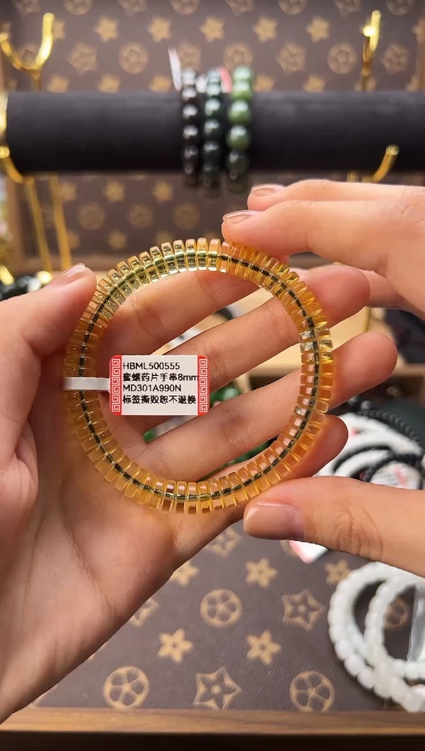 手串琥珀未镶嵌HBML500555