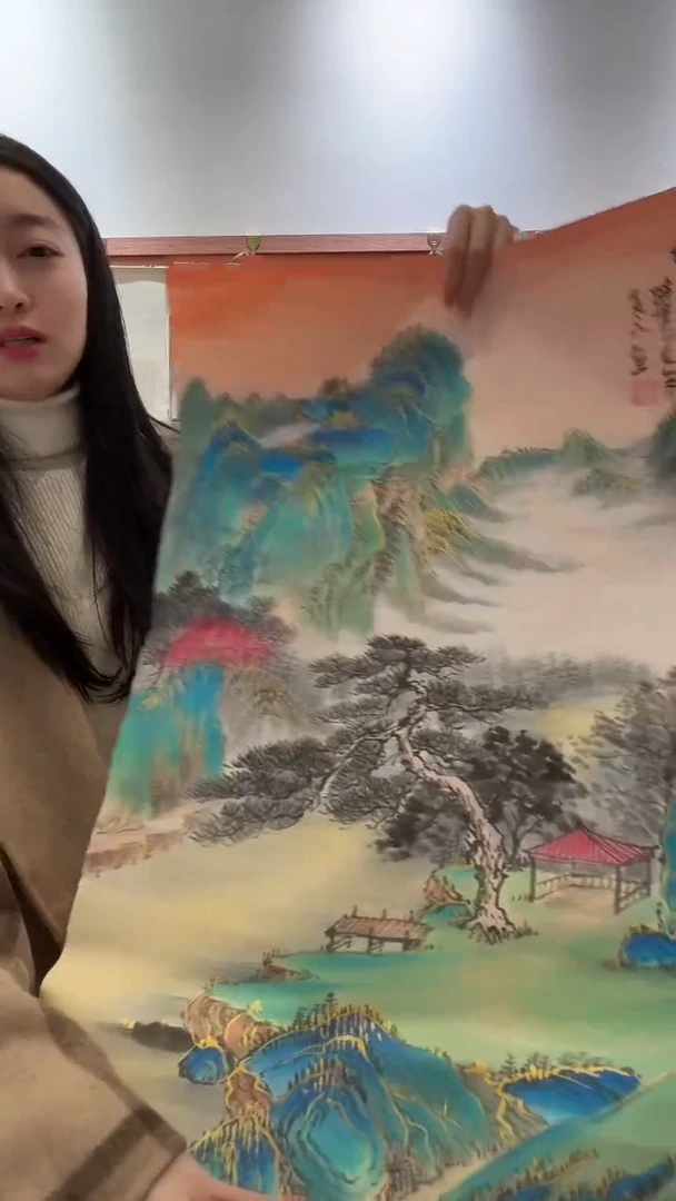 国画JX陈老师国画作品一件