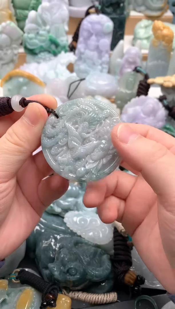 吊坠(不含链)未镶嵌翡翠1