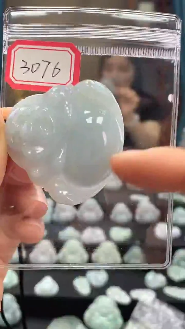 颈饰未镶嵌翡翠佛公3076