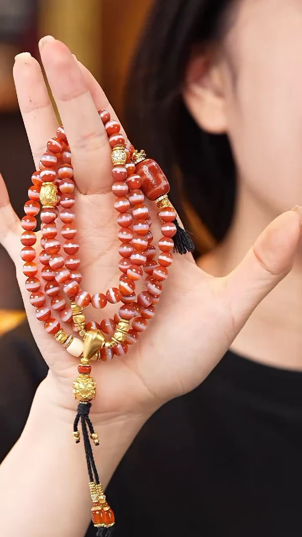 未镶嵌颈饰玛瑙/玉髓（覆膜）Z33076多样性发其一项链