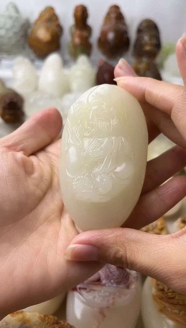 石材方解石棉纹正常不退换寿星