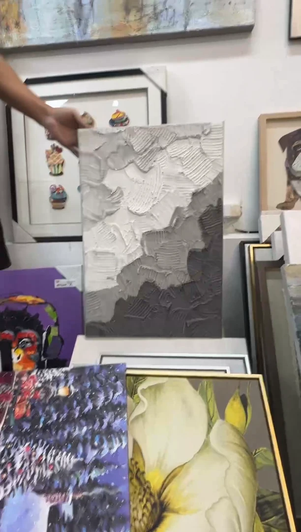 168现代艺术装饰画油画40cm*60cm