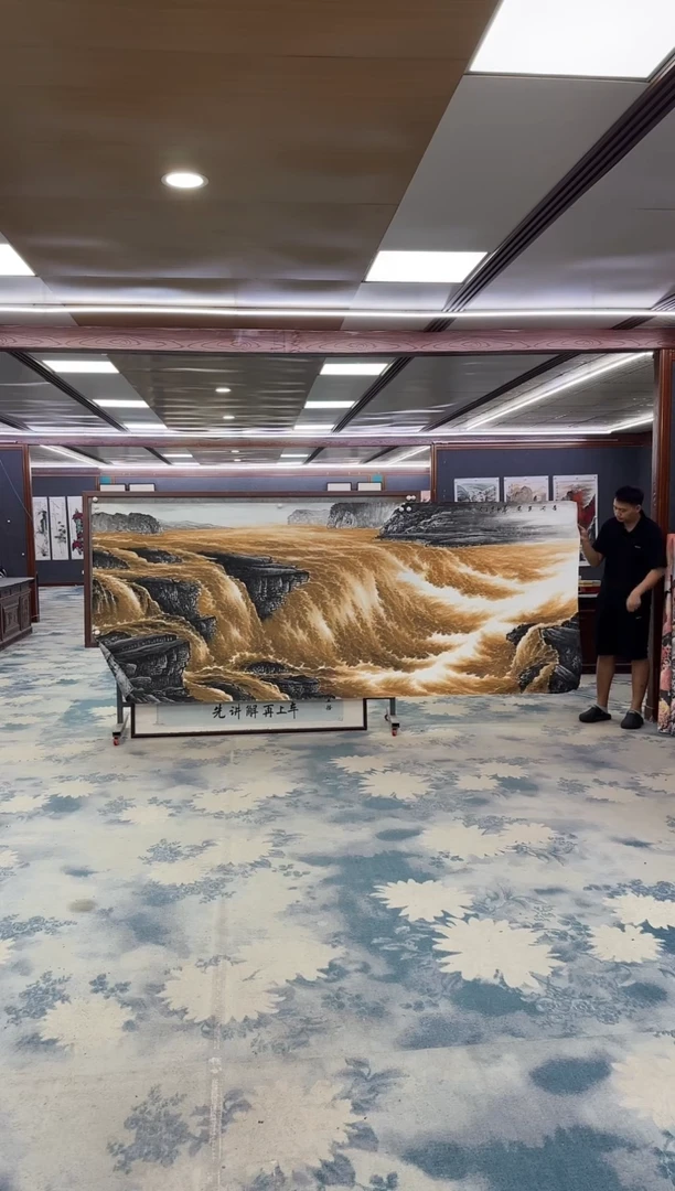 国画Z张伦玉-山水国画-大丈二