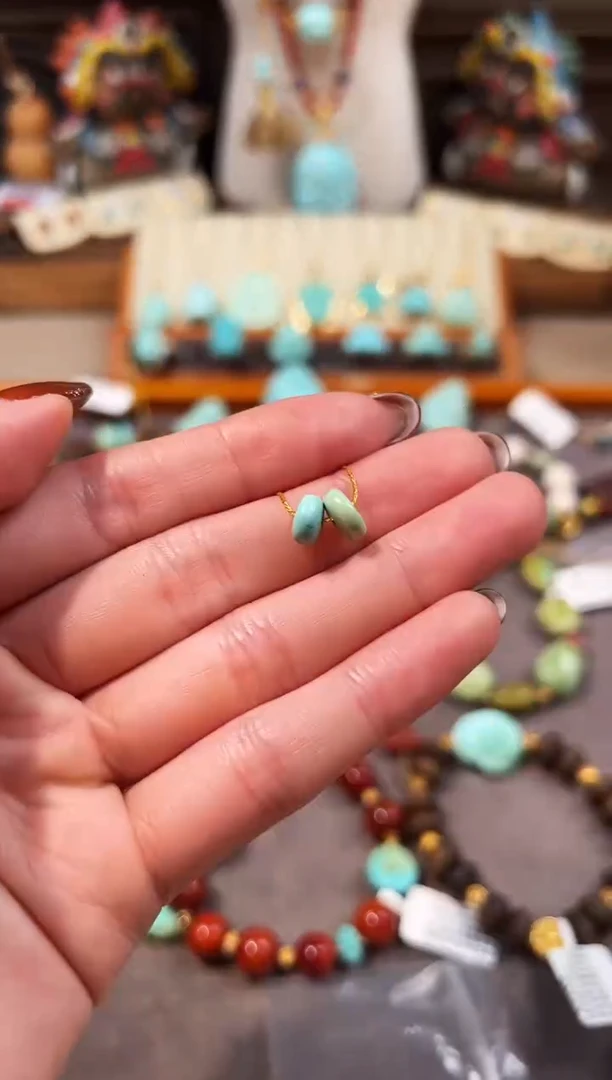 未镶嵌绿松石配饰藏扣