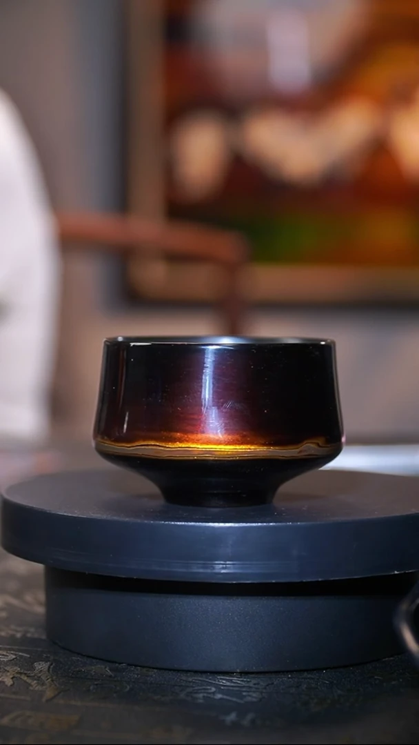 非遗漆器 大漆木胎主人杯