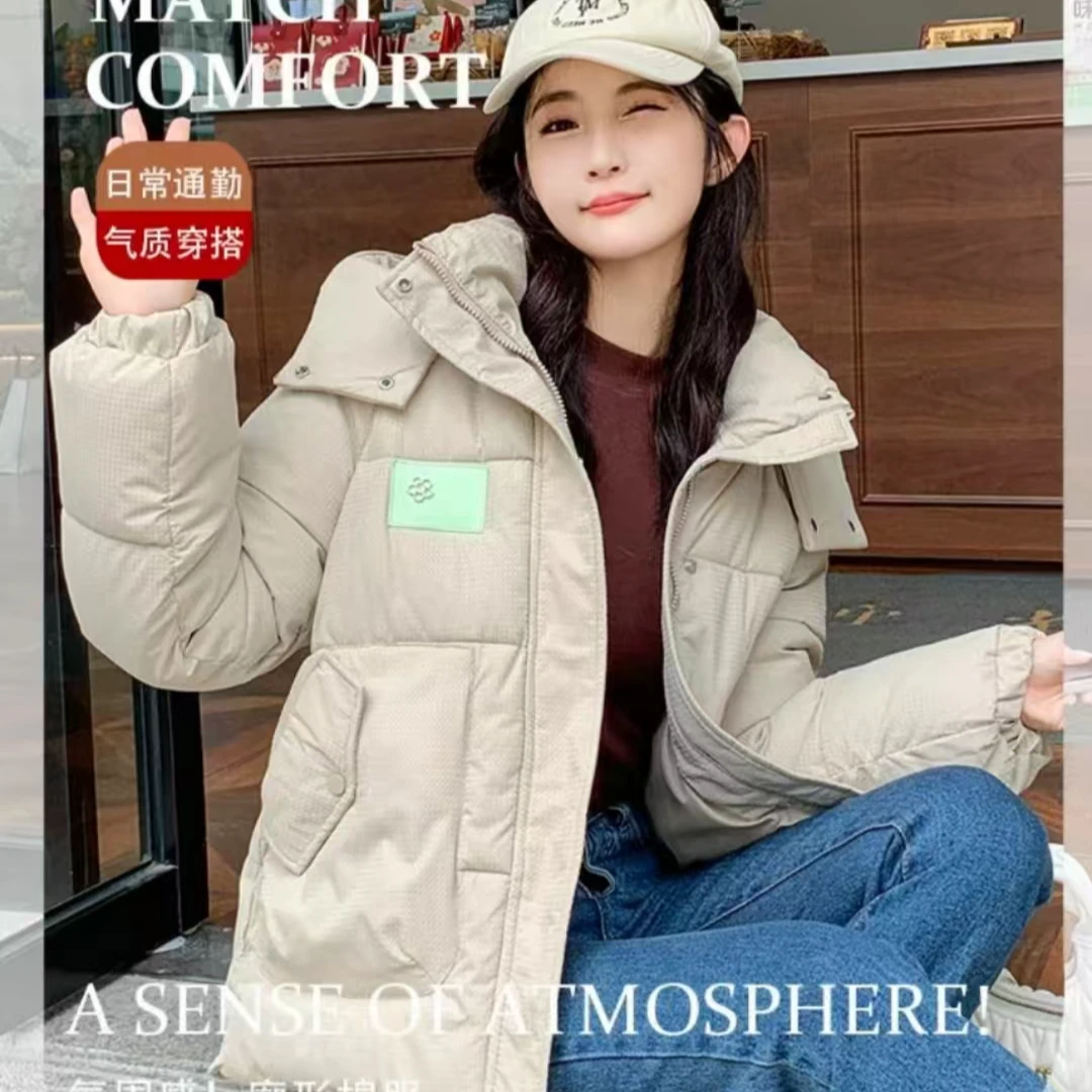 毛呢外套女秋冬小香风中长款毛呢保暖呢子外套呢大衣时尚