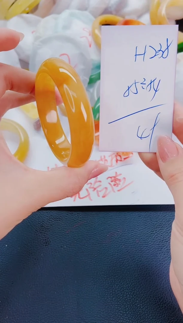 石英质玉手镯未镶嵌H238-54-55