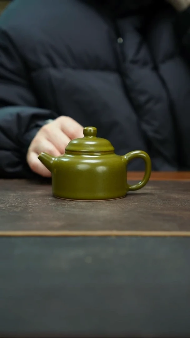 杯景德镇茶叶末德钟壶