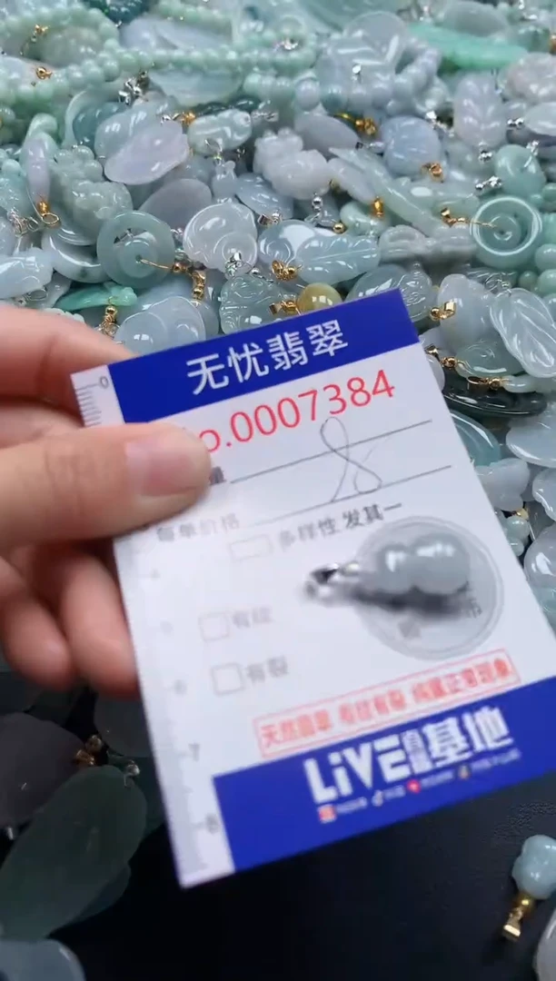 颈饰未镶嵌翡翠7384