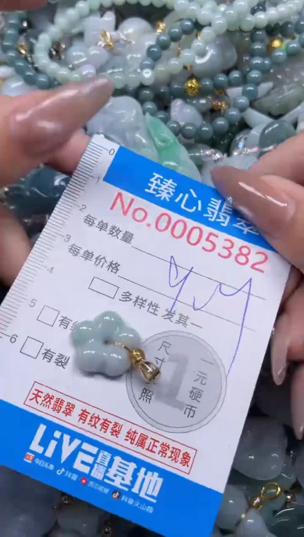 颈饰未镶嵌翡翠5382