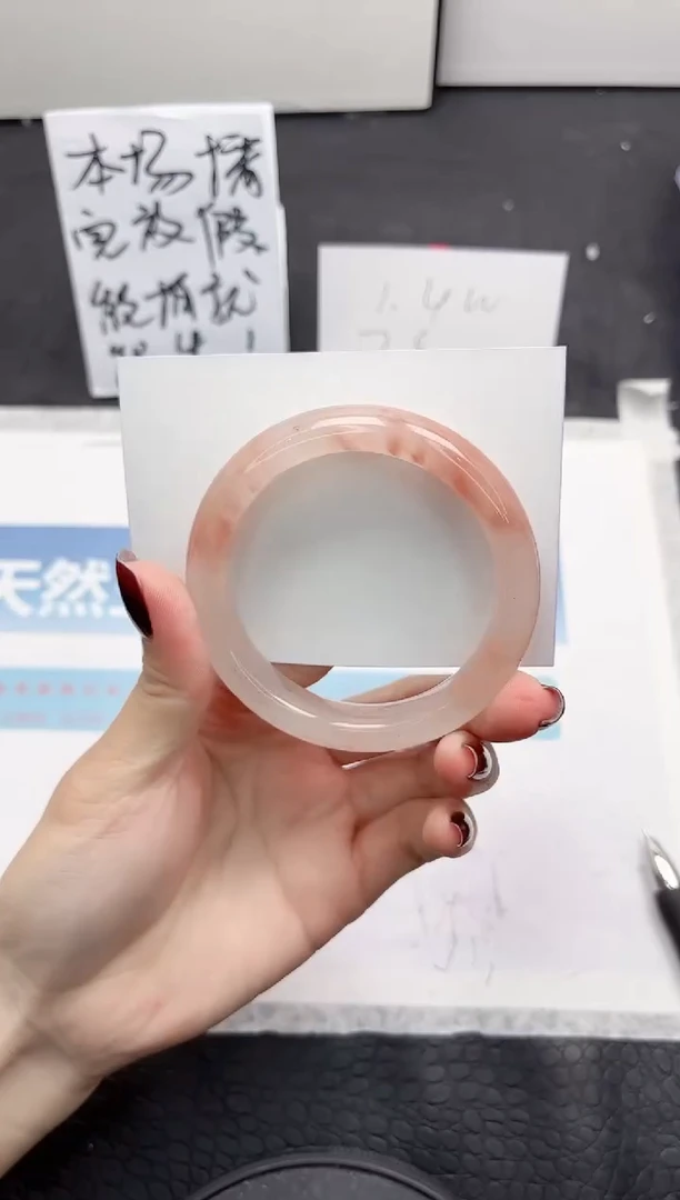 【闪购商品】石英质玉手镯未镶嵌L160-55