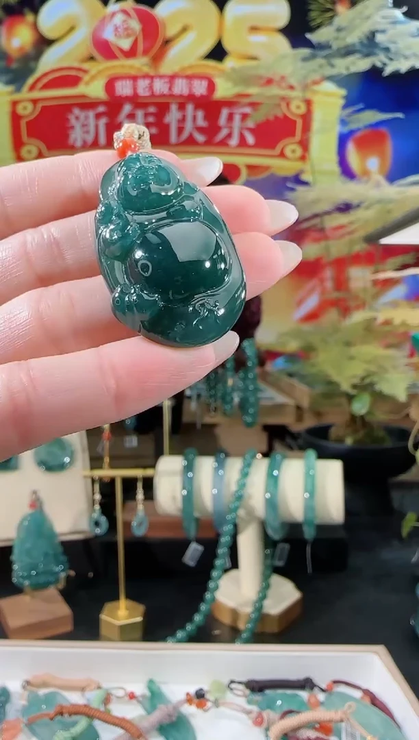 【闪购商品】翡翠吊坠(不含链)未镶嵌佛多样性发一
