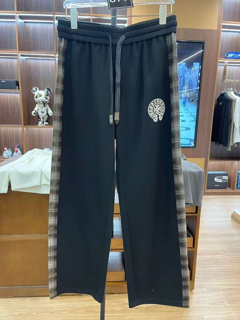 【D7606】十字架秋冬裤子男女同款