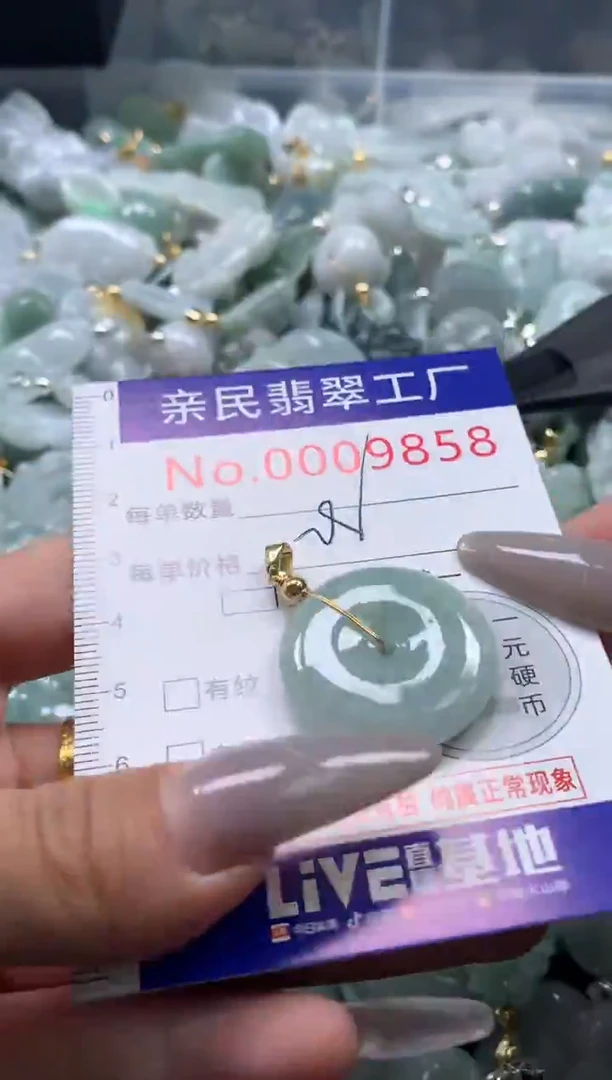 颈饰未镶嵌翡翠9858