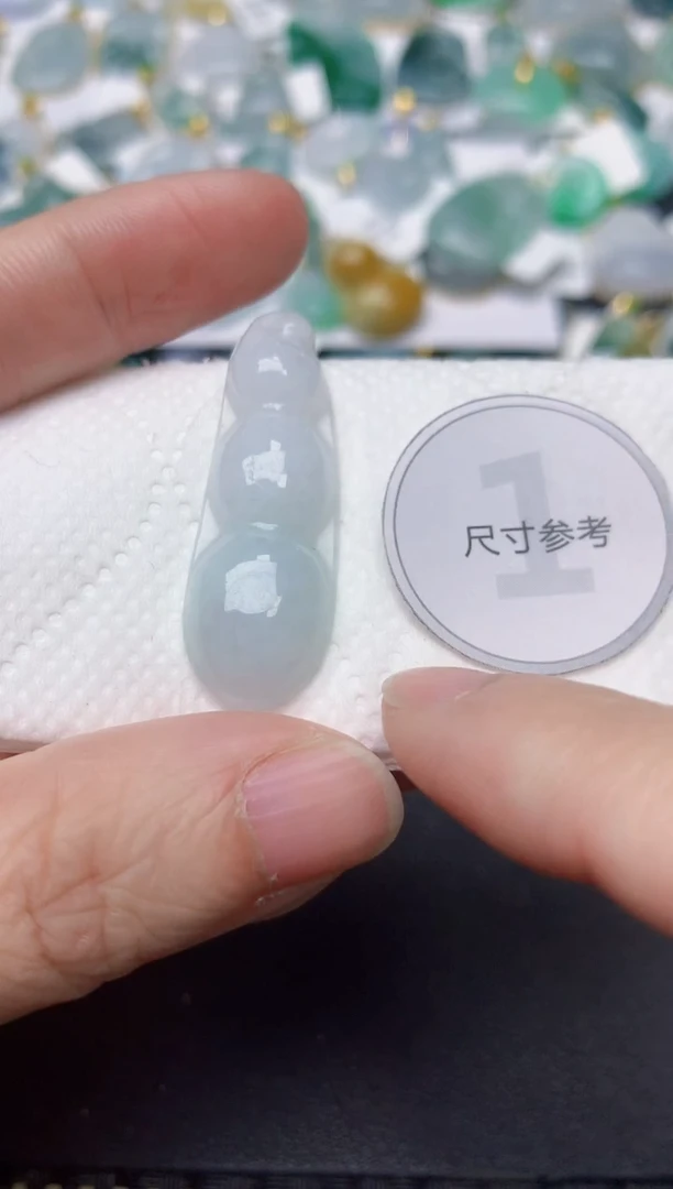 颈饰未镶嵌翡翠天然缅甸A货翡翠