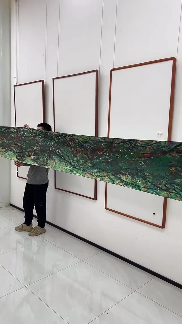 国画无*赵燮绘画34pc藤萝手卷画集作品