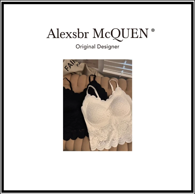 蕾丝小吊带背心女士打底衫文胸上衣带胸垫一体小胸秋冬季美背内衣