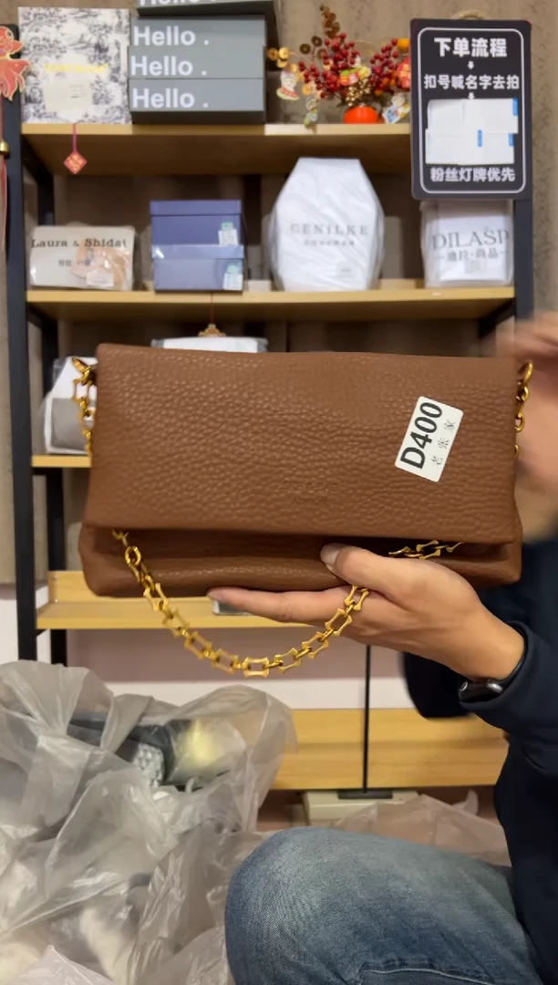 小牛剖层皮革老张家女包400