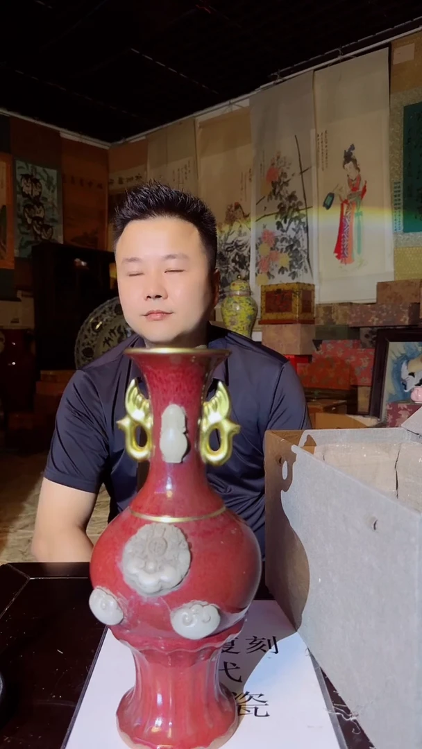 瓷片景德镇现代陶瓷 流水74