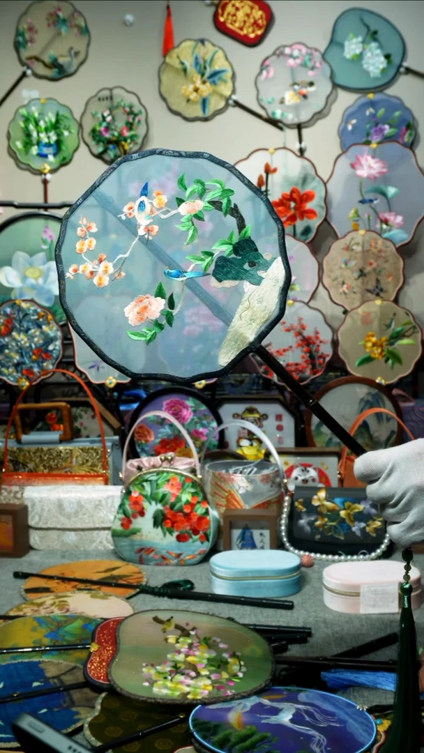 刺绣纯手工苏绣双面绣