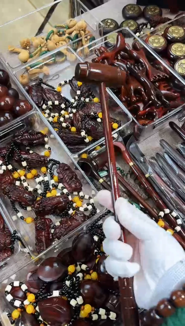 木质紫檀木按摩锤