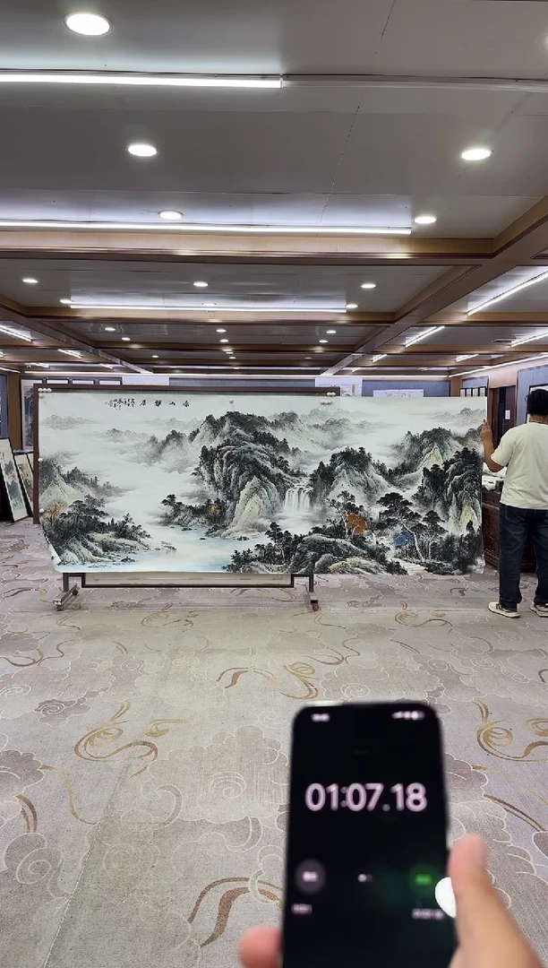 绘画忠*绘画xc邵明义-大丈二-国画