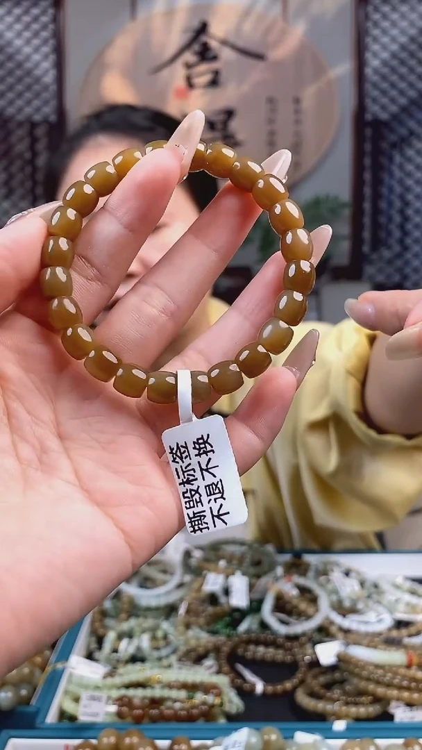 和田玉未镶嵌颈饰拍一发一