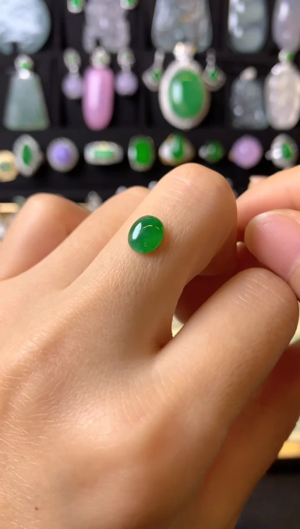 【闪购商品】定制翡翠未镶嵌1裸玉（客户意向镶嵌）