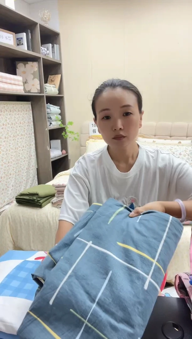 棉床套款三件套摩登风情