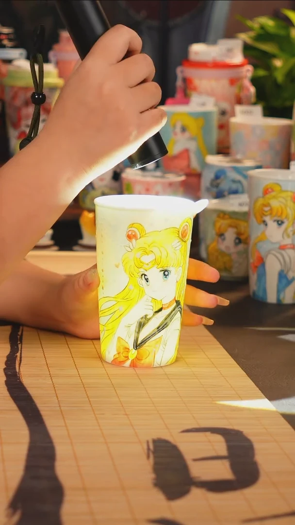 美少女系列经典玉泥可乐杯