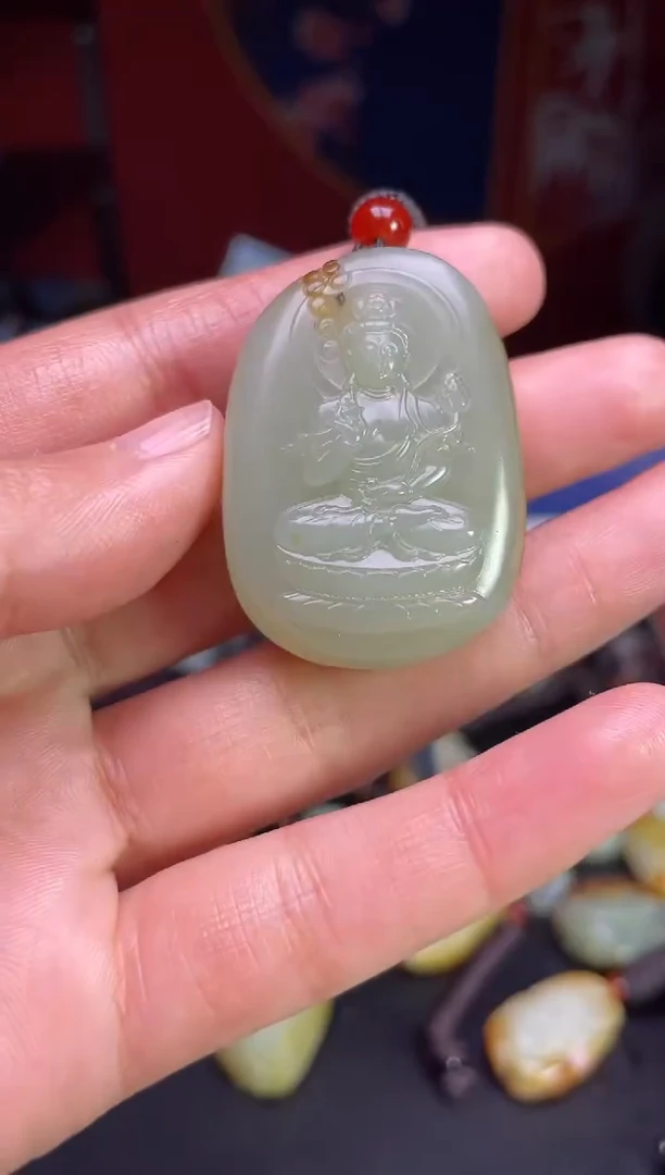 颈饰未镶嵌和田玉123