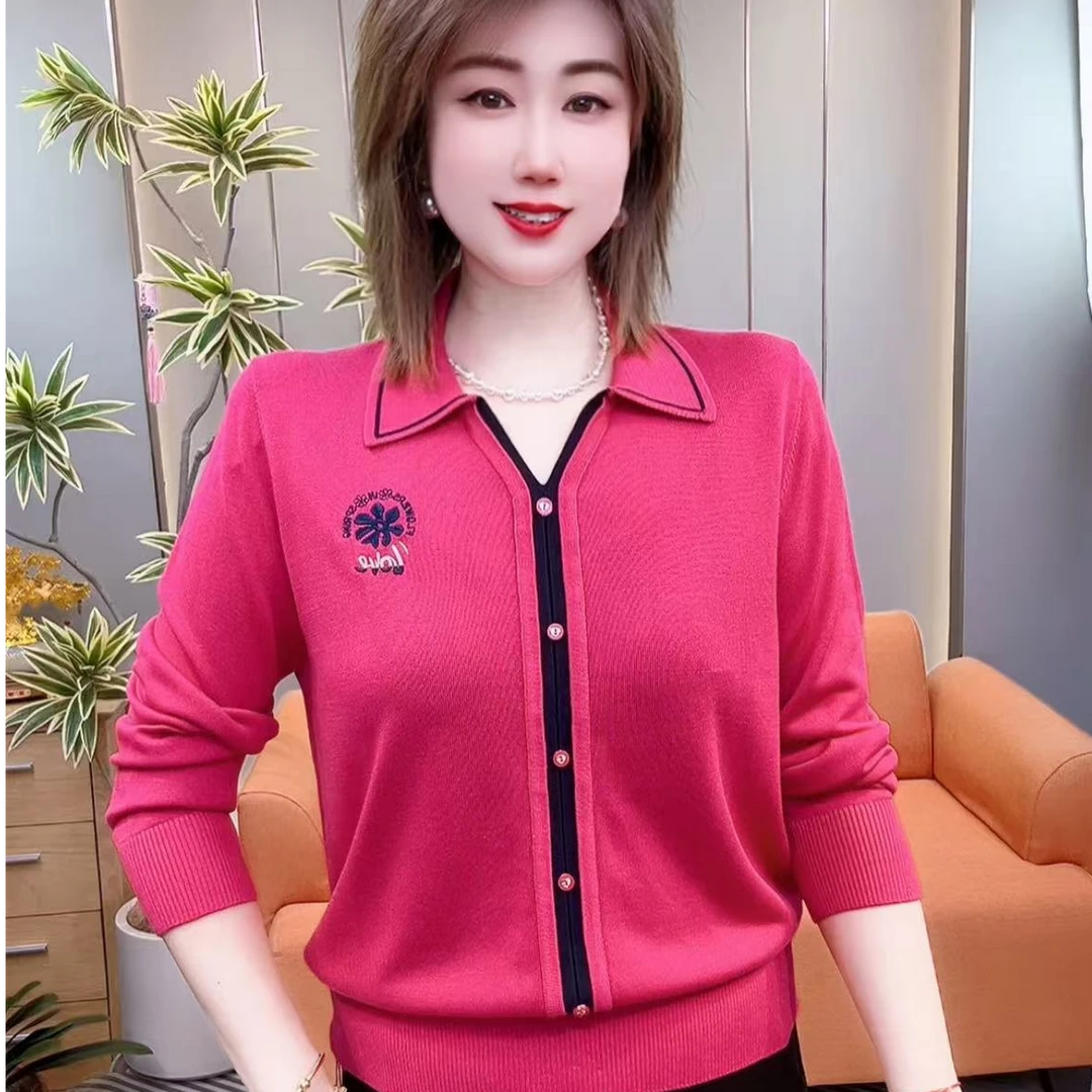 2026新年款时尚简约翻领莱赛尔天丝衫81560